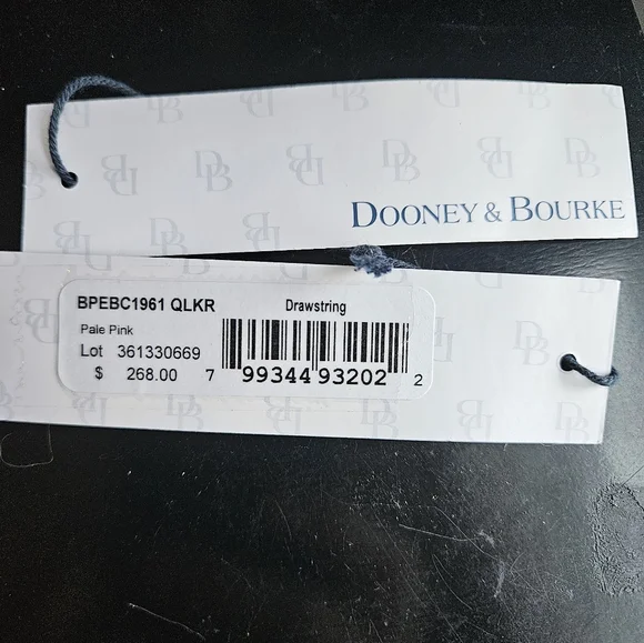 Dooney & Bourke Pink Shoulder Bag with Metallic Accents - Picture 15 of 16